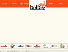 Tablet Screenshot of bolbey.com.tr